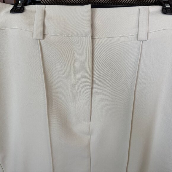 DISSH | Rowan Maxi skirt in Bone; back kick pleat; Size 8 - Picture 2 of 6